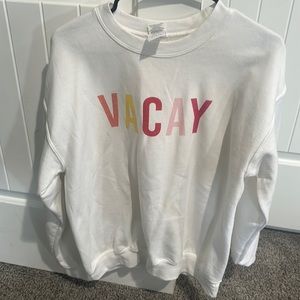 Pink Lily Vacay crewneck